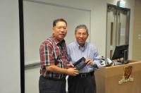 Prof. Michael S.C. Tam (left) and Prof. Chan Wai-yee (right)